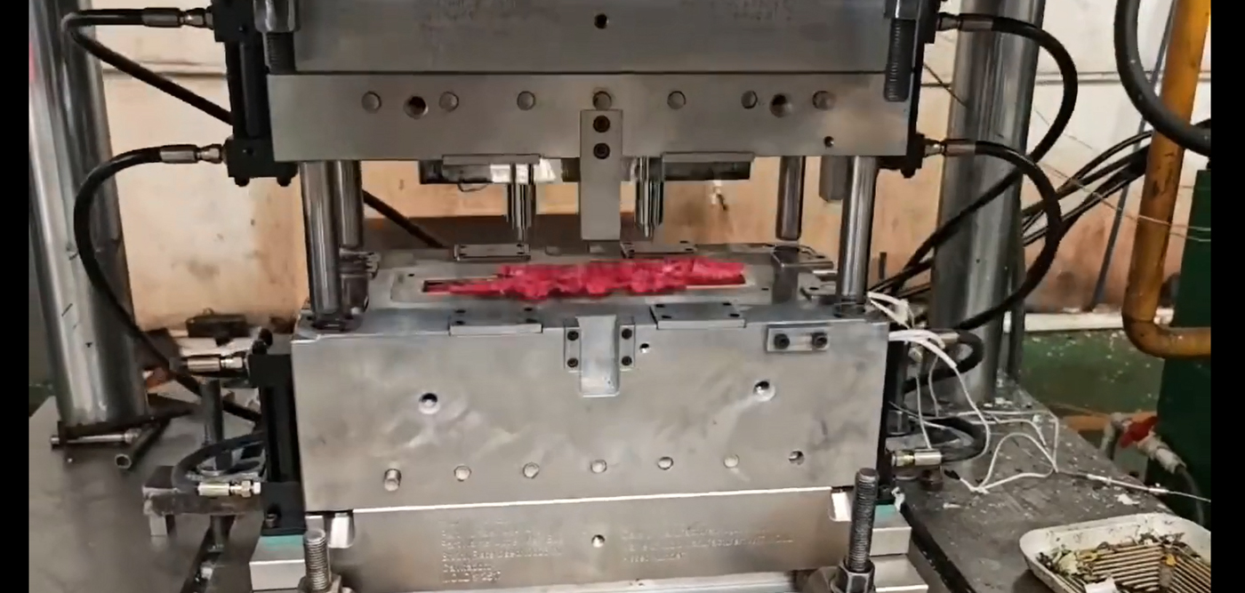 BMC compression mold trial--WIT MOLD